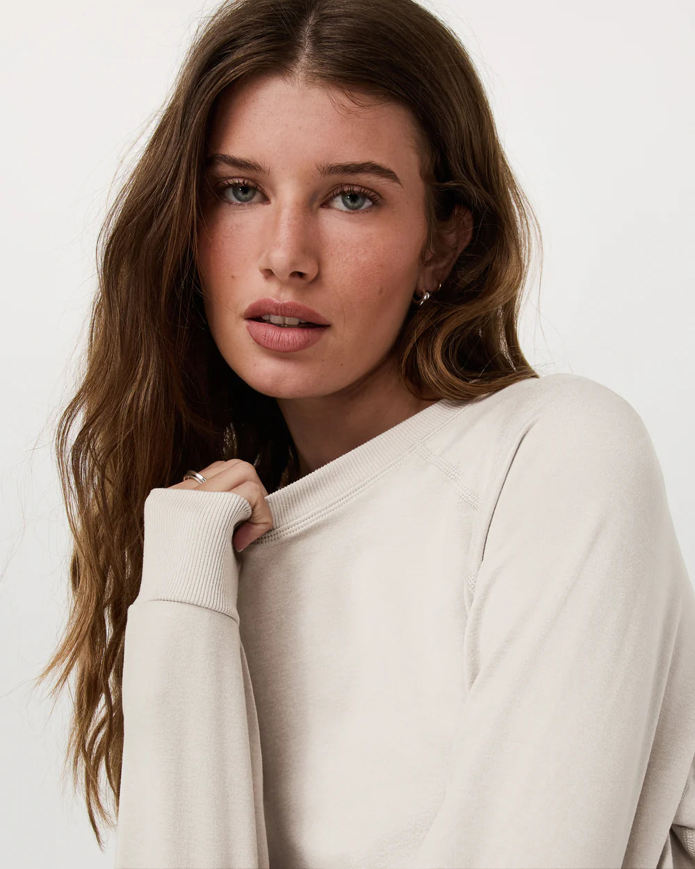 Long-Sleeve Halo Crew