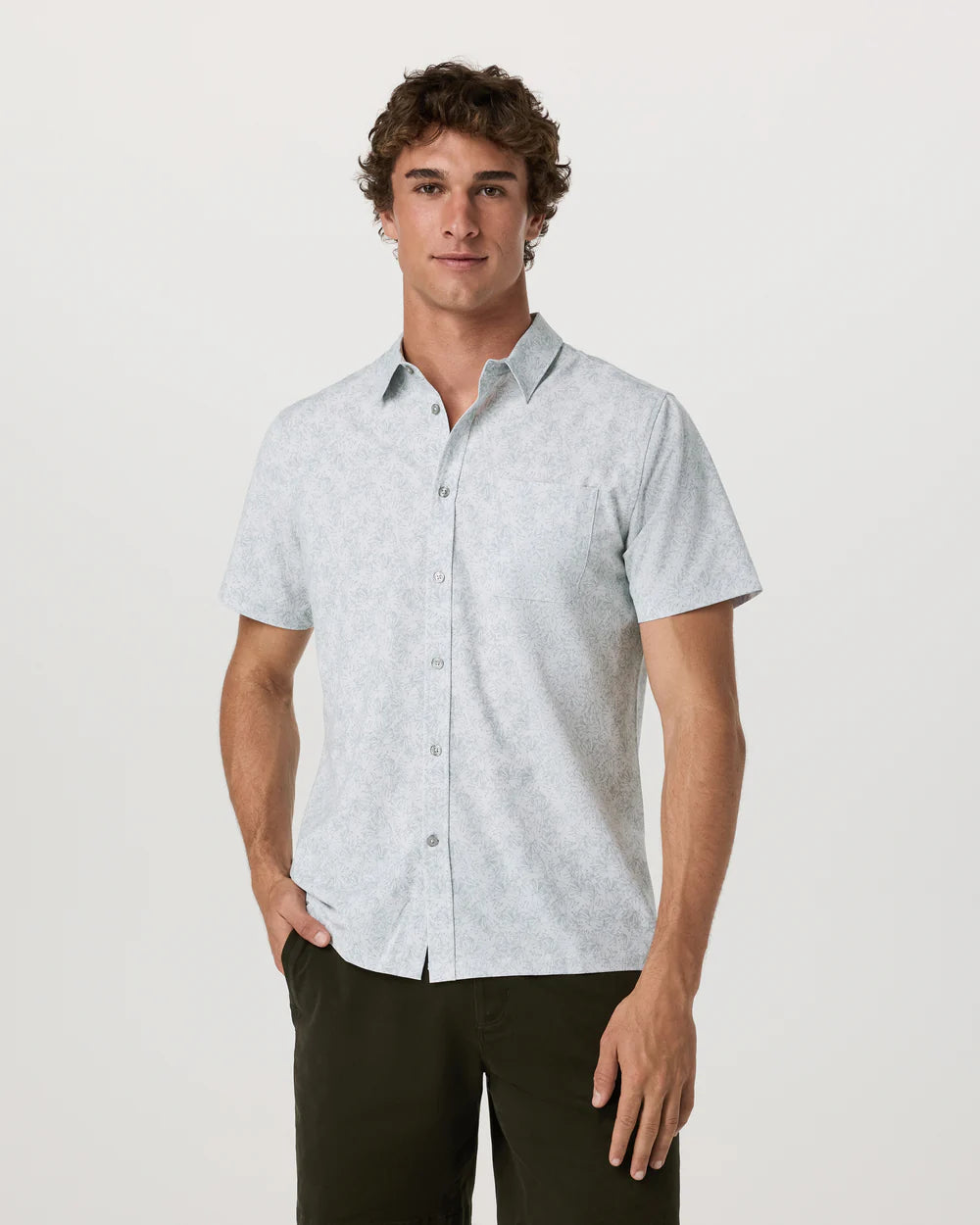 Short Sleeve Bridge Button Down