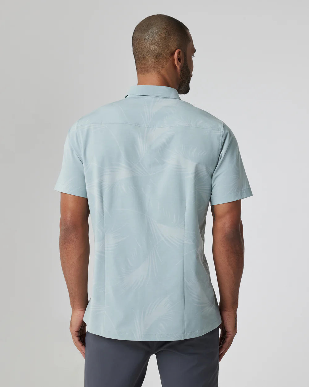 Short-Sleeve Bridge Button Down